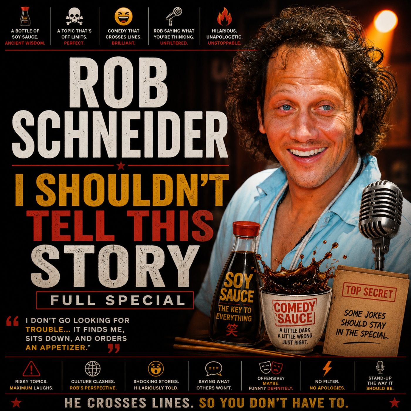 Rob Schneider - I Shouldn’t Tell This Story Full Special (Stand-up Comedy) episode artwork