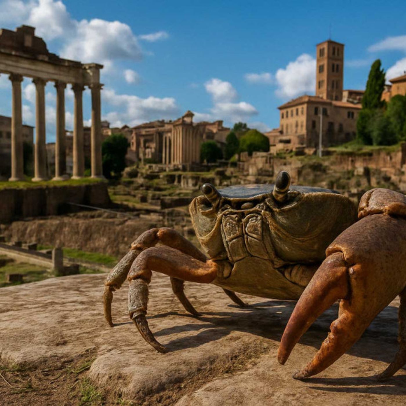 Granchi giganti sotto Roma: cosa ci raccontano su ambiente e storia antica episode artwork