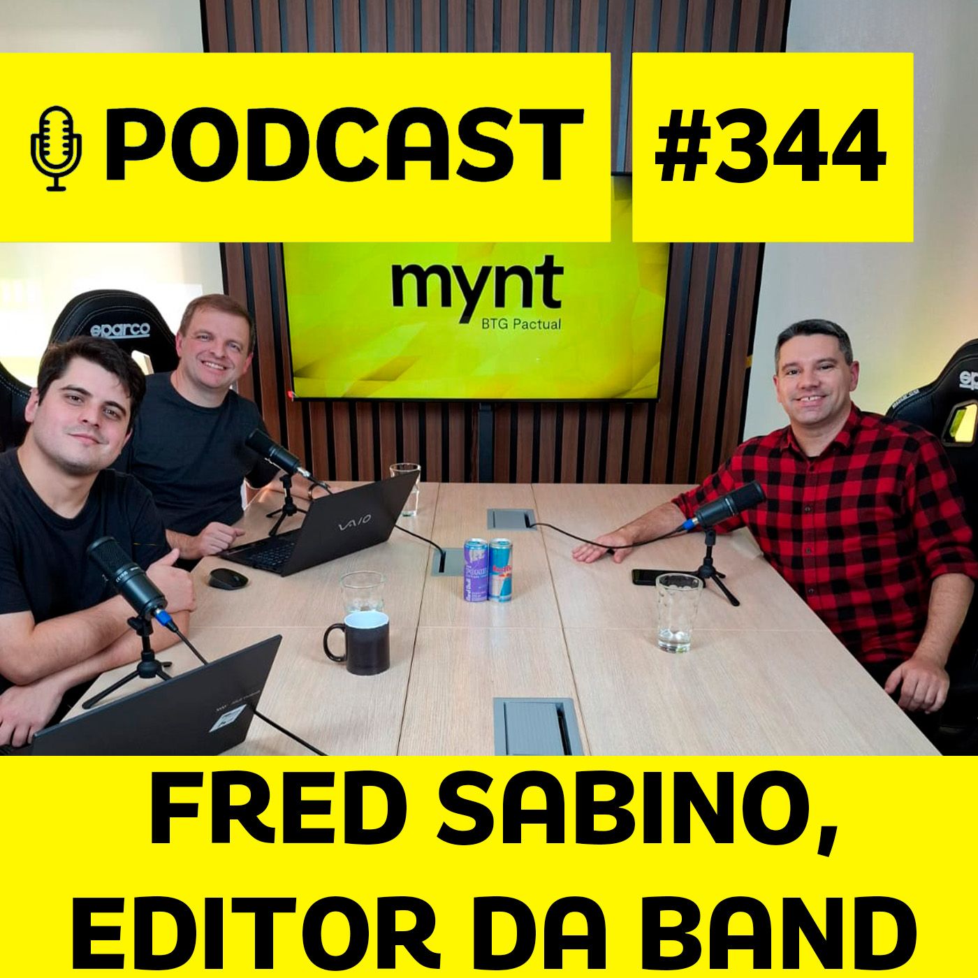 Podcast 344: Editor de Fórmula 1 da Band, Fred Sabino comenta F1 rumo à GLOBO, Max, BORTOLETO, Drugo e McLAREN episode artwork
