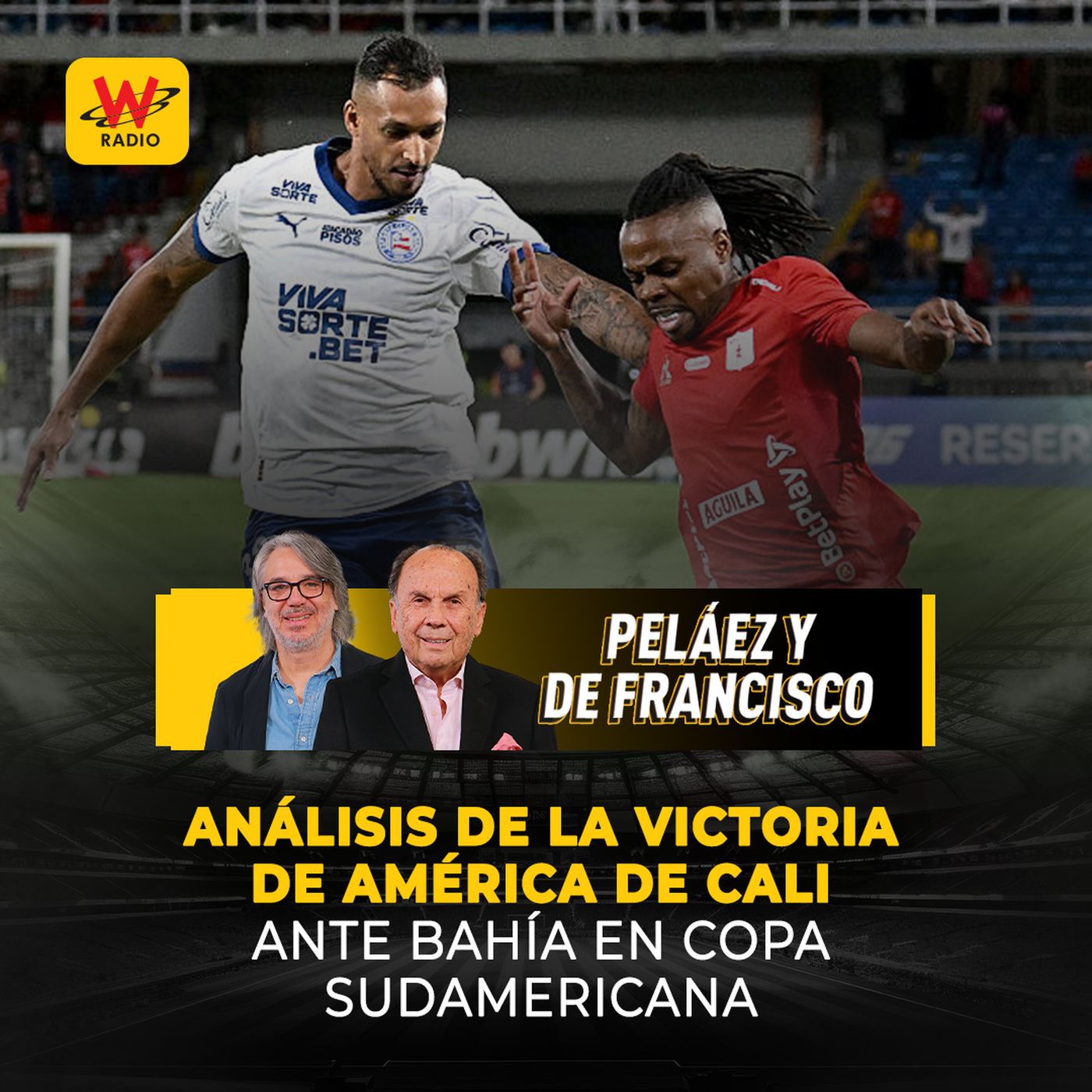 Análisis de la victoria de América de Cali ante Bahía en Copa Sudamericana