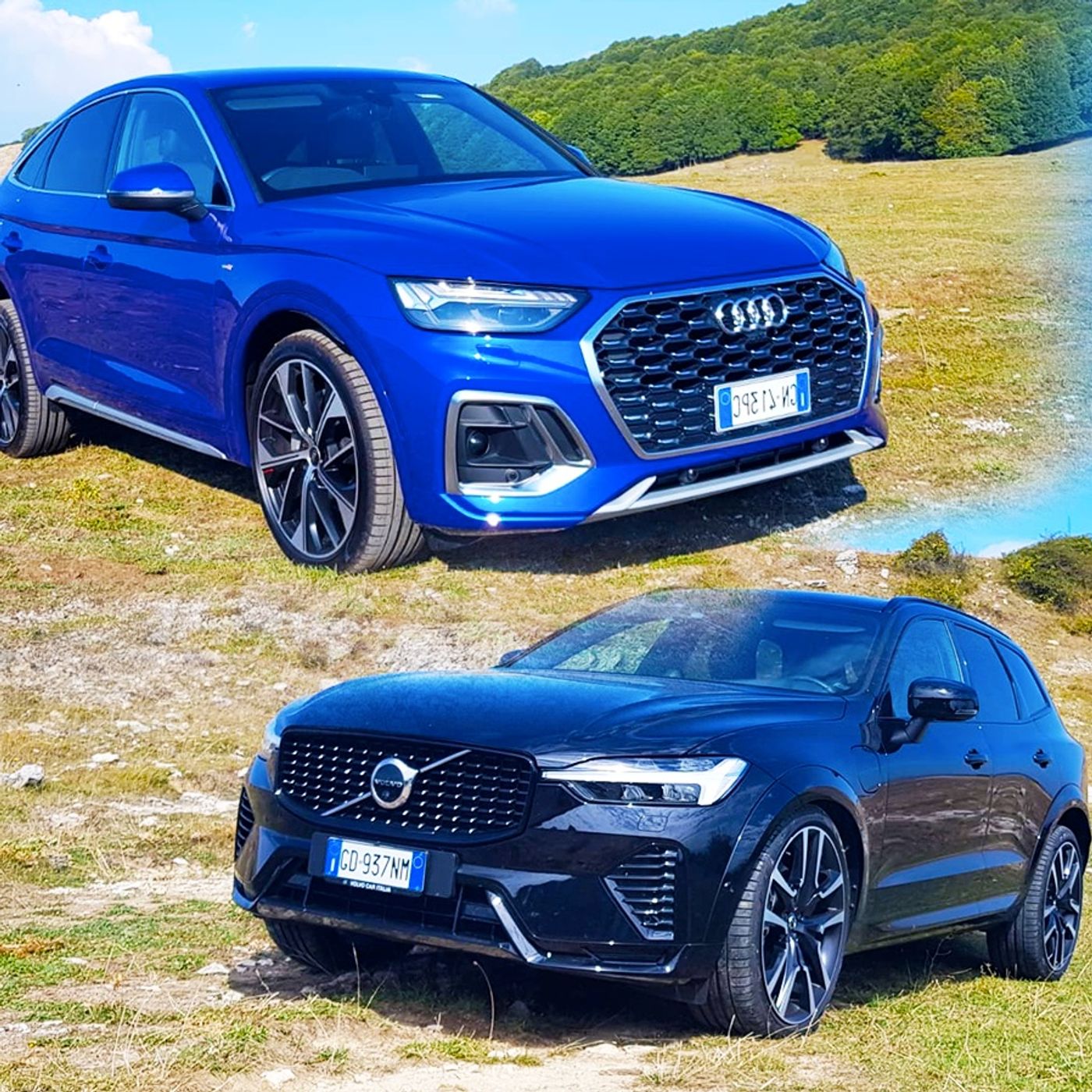 Audi Q5 TFSI-e 50 Sportback Plug-In Hybrid vs Volvo XC60 Recharge T8 AWD Plug-In Ultimate Dark – Regine alla spina episode artwork