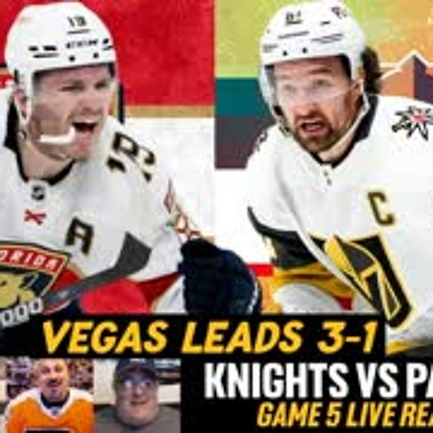 Panthers vs Golden Knights Live Reactions | Stanley Cup Final Game 5 | Hockey Happy Hour | A2D Radio episode artwork