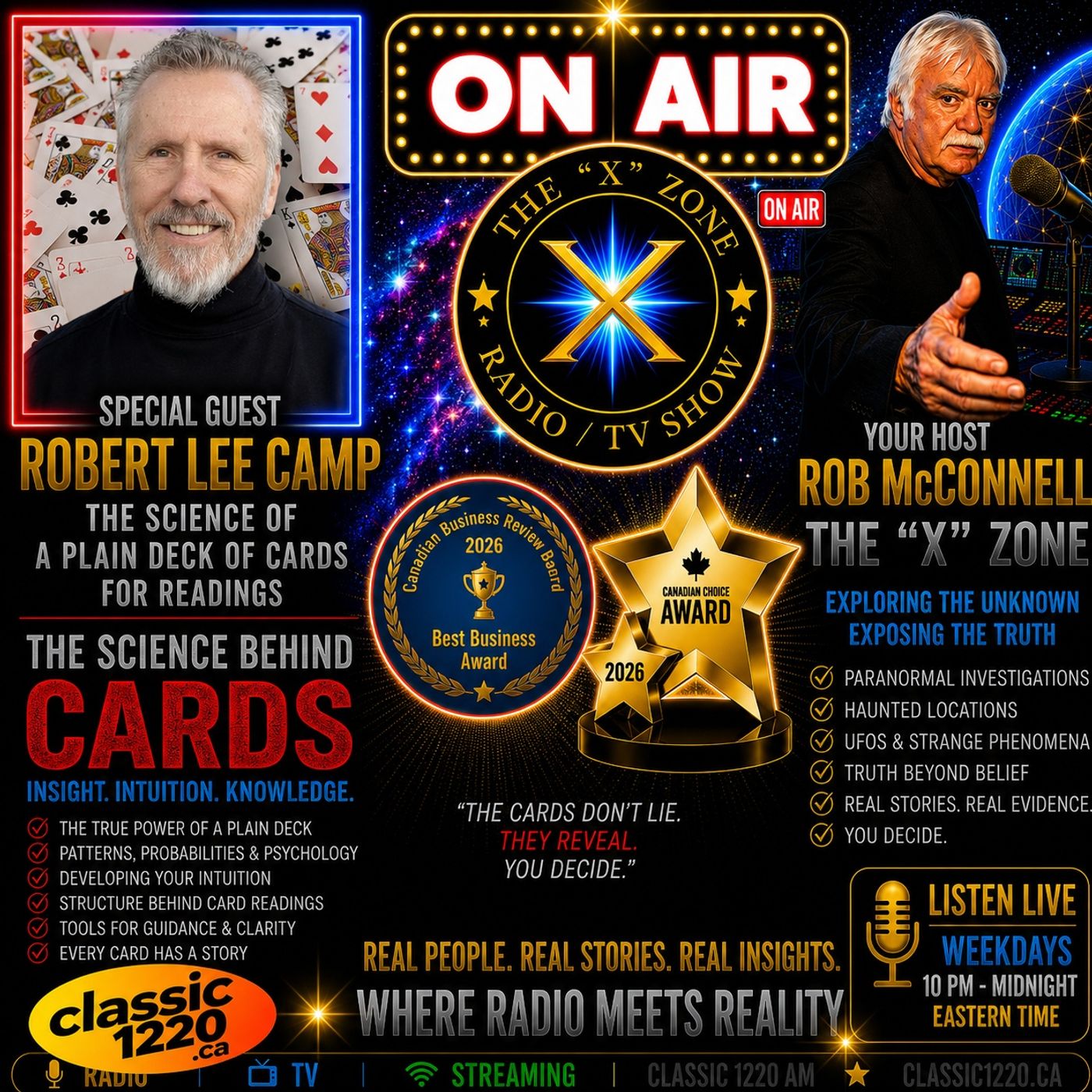 Rob McConnell Interviews - ROBERT LEE CAMP - The Science Of A Plain Deck Of Cards For Readings episode artwork