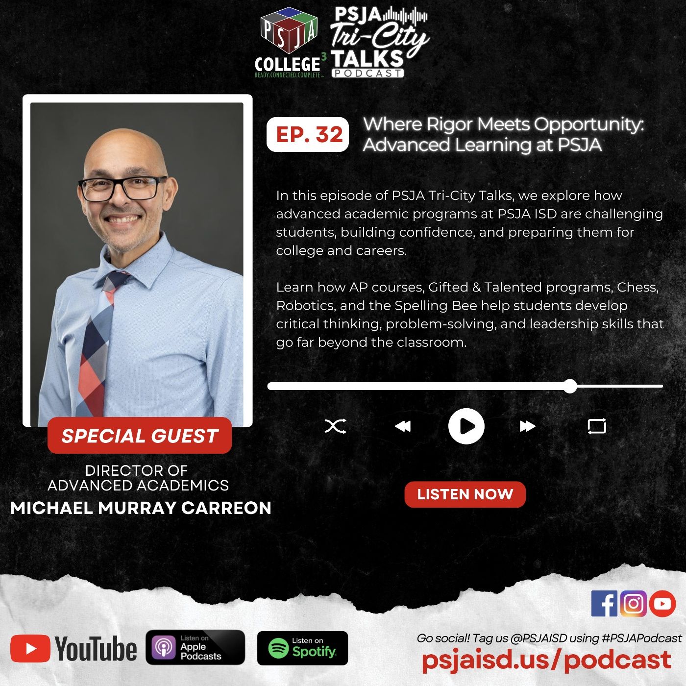 PSJA Tri-City Talks Podcast