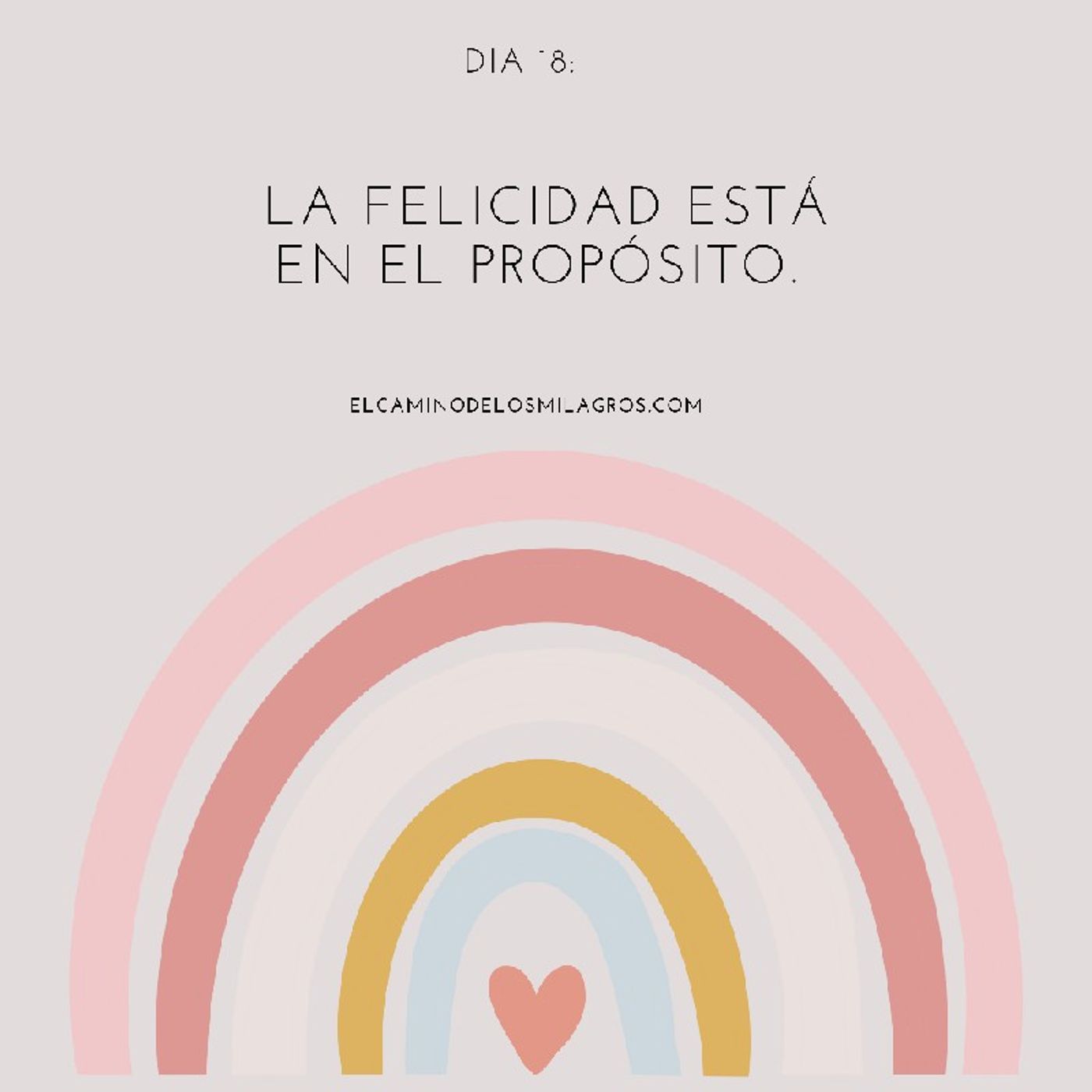 Cada día, un milagro.