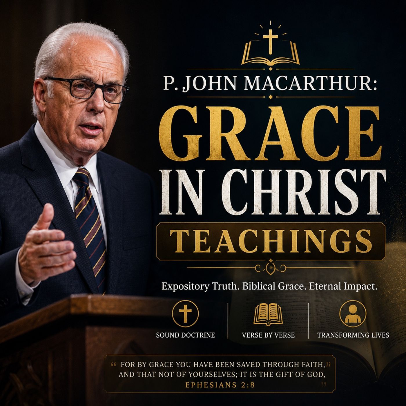 P. John MacArthur: Grace in Christ Teachings