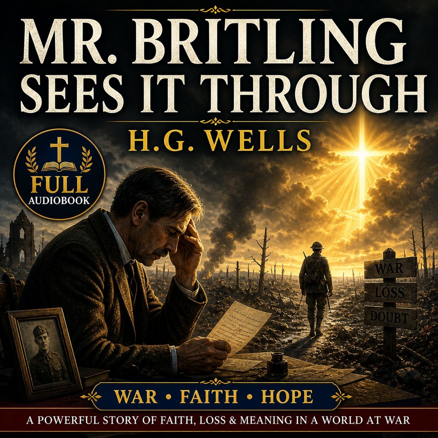 Mr. Britling Sees It Through by H.G. Wells | Full Audiobook 📖 A Powerful War Story of Faith, Loss & Meaning Part 1