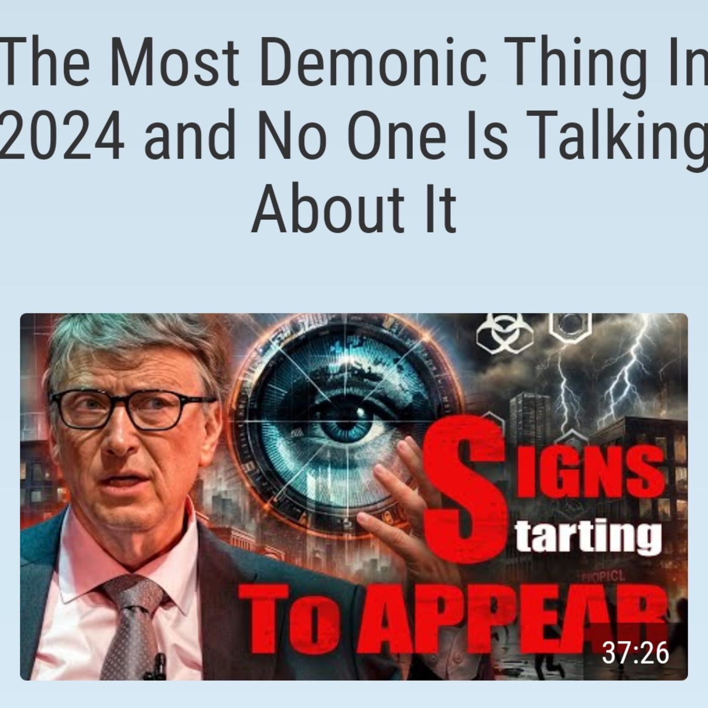 The Most Demonic Thing In 2024 and No One Is Talking About It episode artwork
