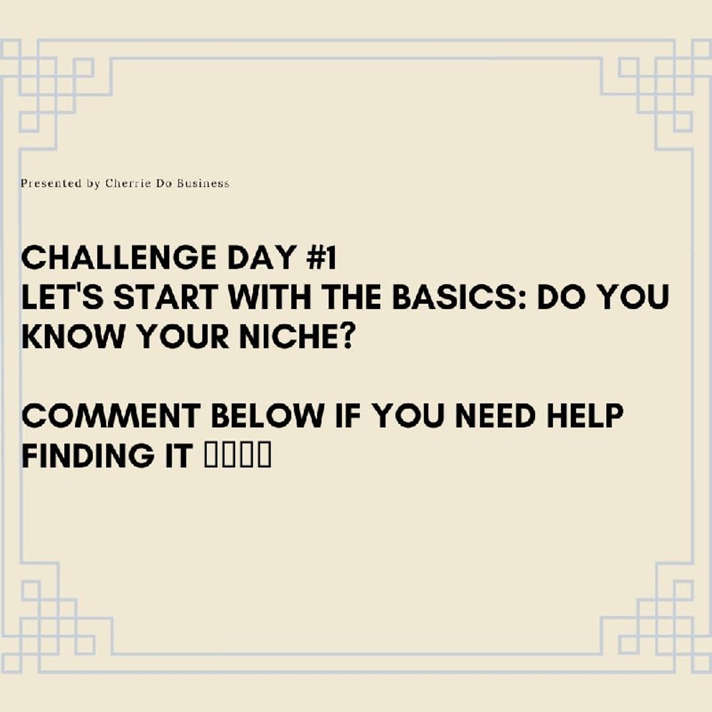 My First Podcast - Cherrie Do Business