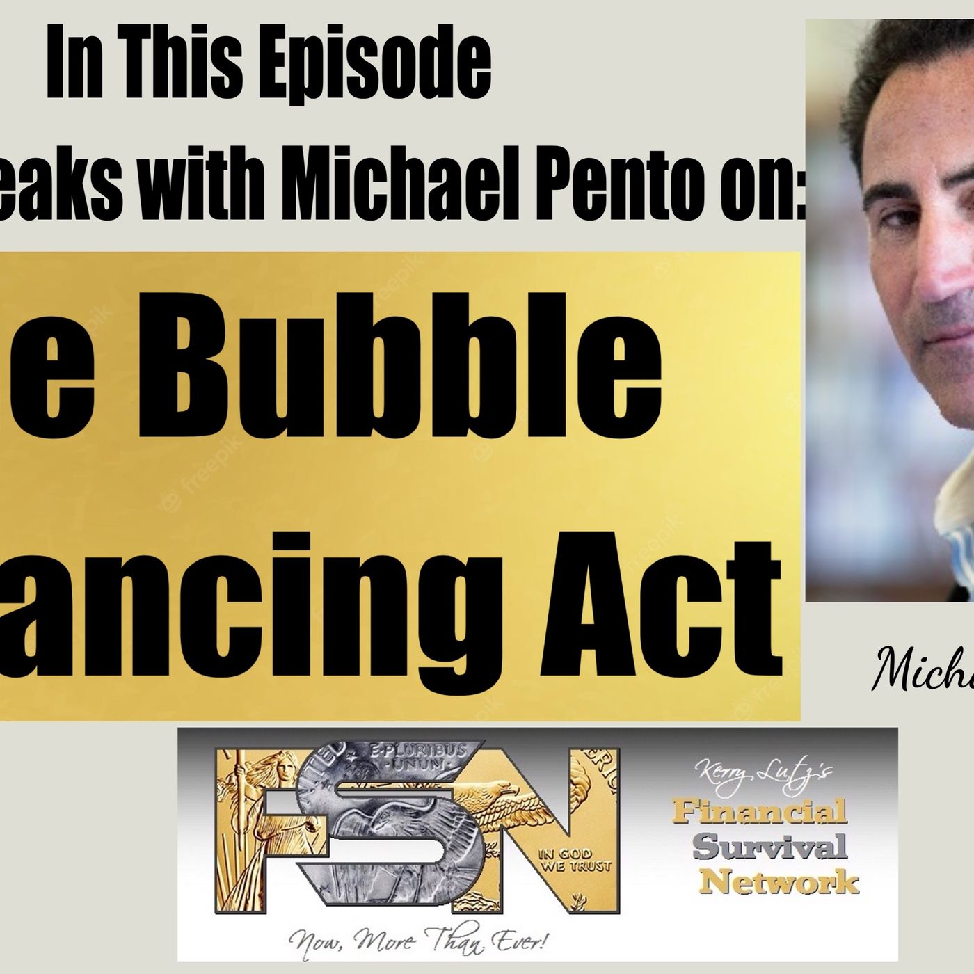 cover of episode The Bubble Balancing Act - Michael Pento #6089