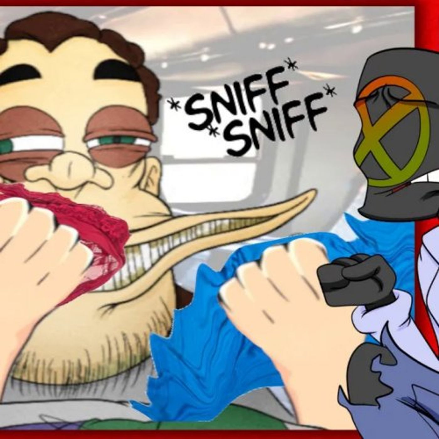 ReddX Saga of Chris Trucker Pt14.: Creeper steals panties from goth chick's laundry basket. OOF!