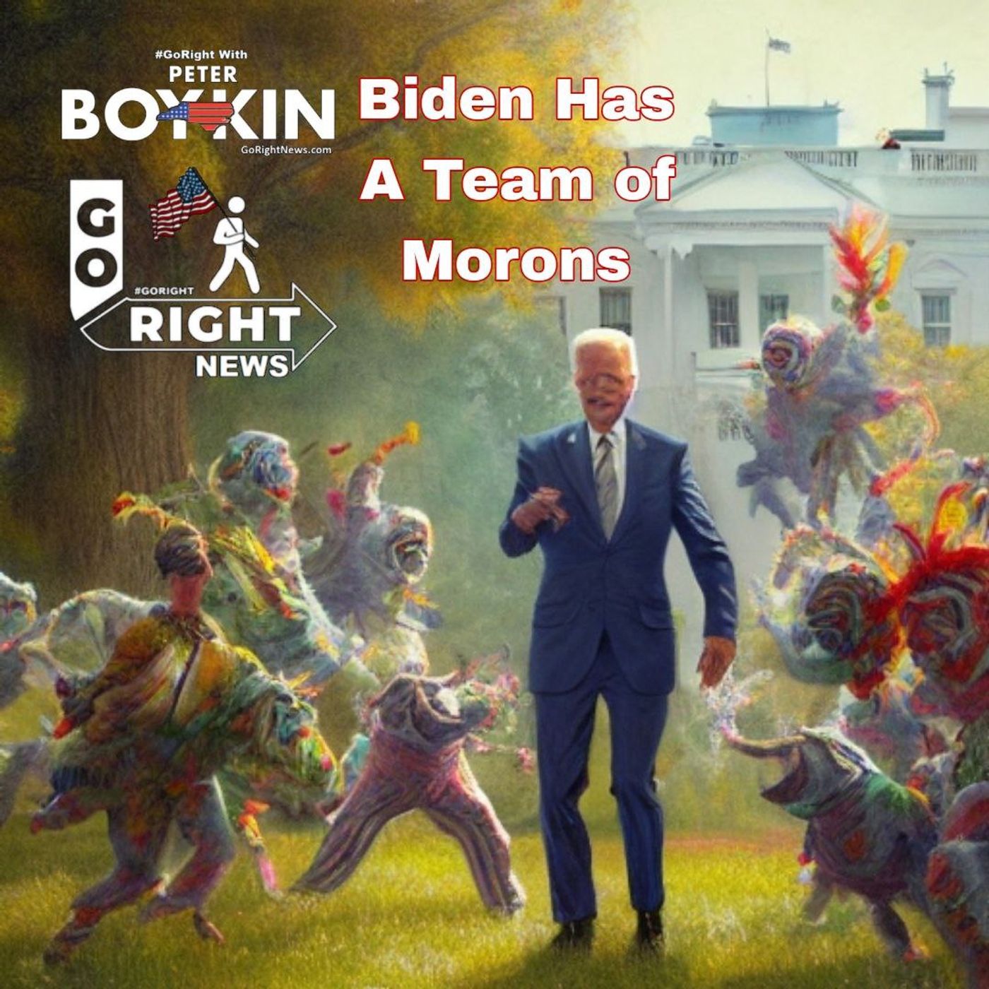 JOE BIDEN HAS A TEAM OF MORONS AND MORE GORIGHTNEWS