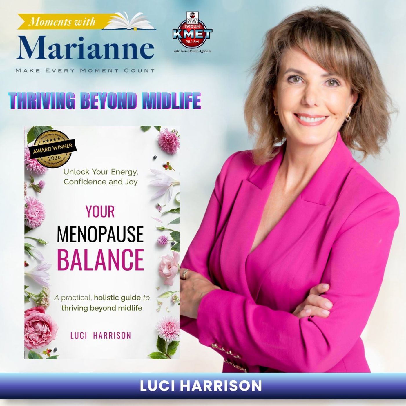 Your Menopause Balance with Luci Harrison episode artwork