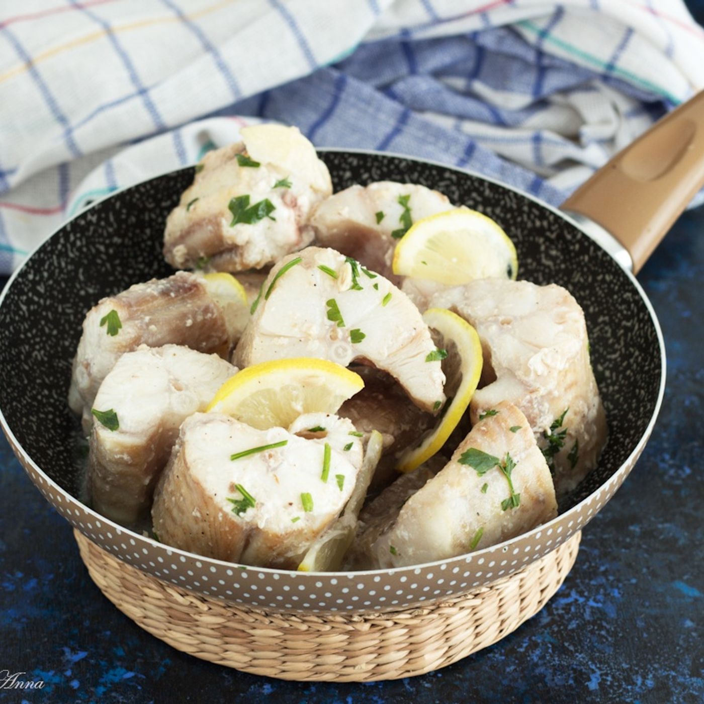 Palombo al limone in padella