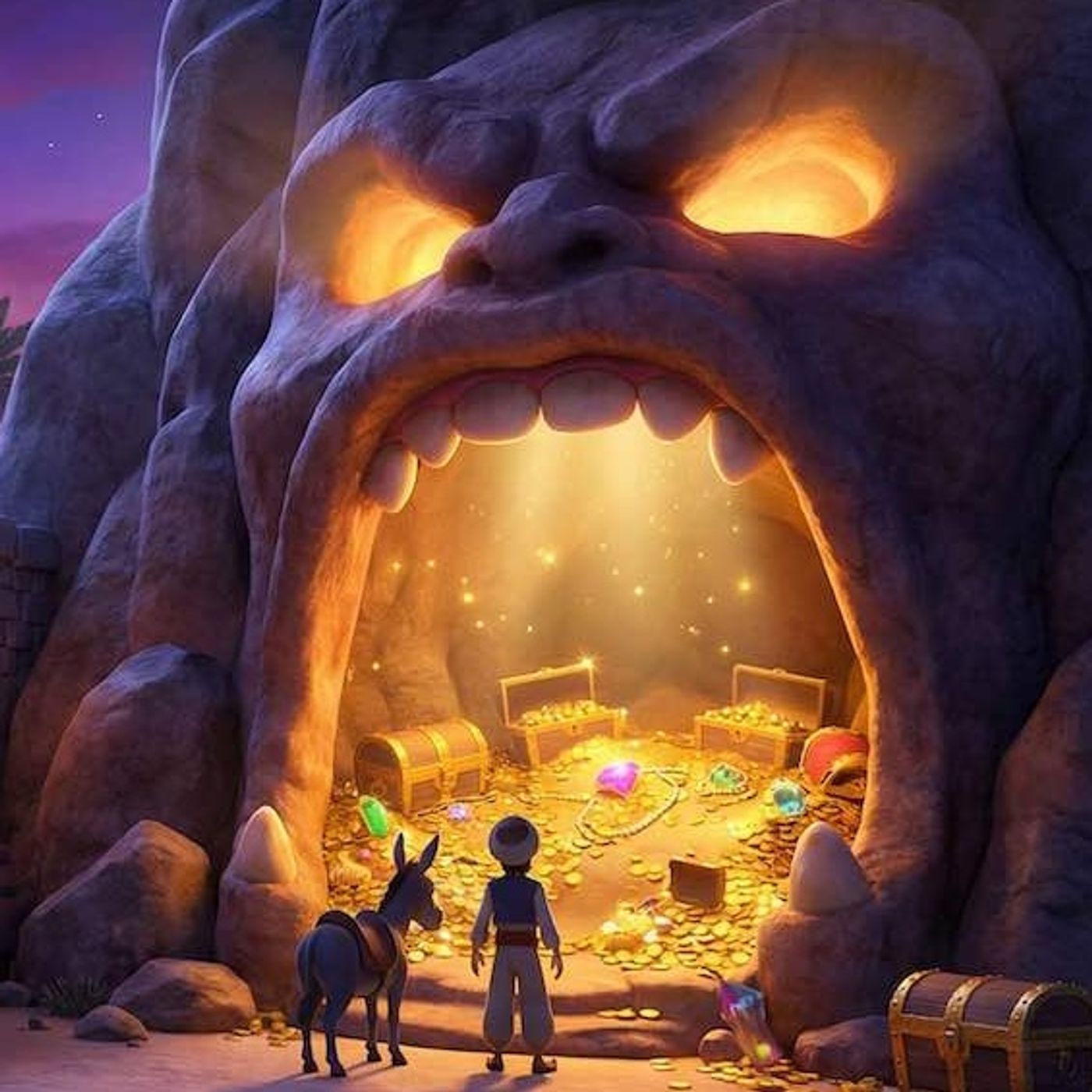 ALI BABA Y LOS 40 LADRONES 👳🏻 Audio Cuento Infantil 🧕🏻Audio cuento para dormir 💰