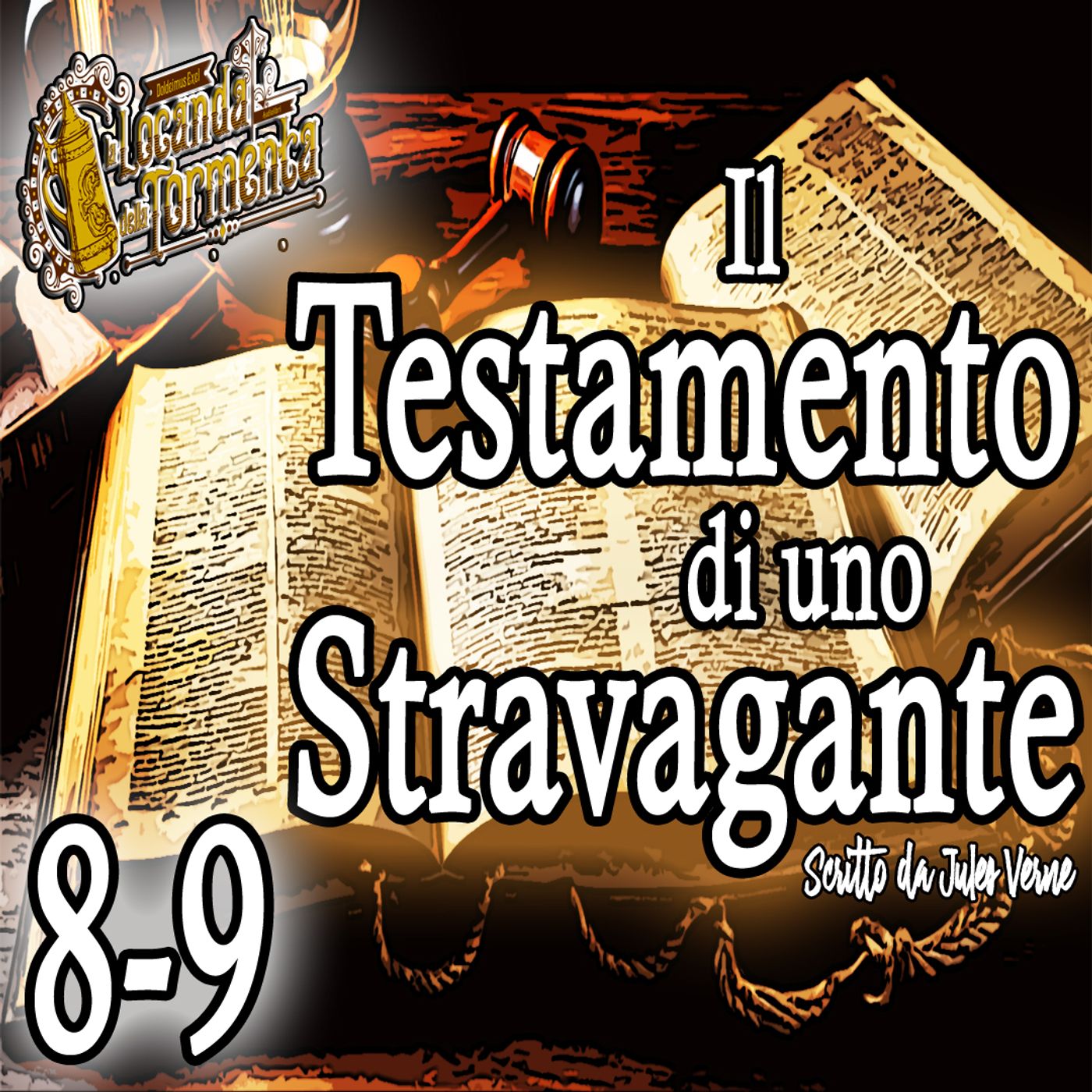 Jules Verne - Audiolibro Il Testamento di uno Stravagante - Parte I - Capitolo 08-09 episode artwork