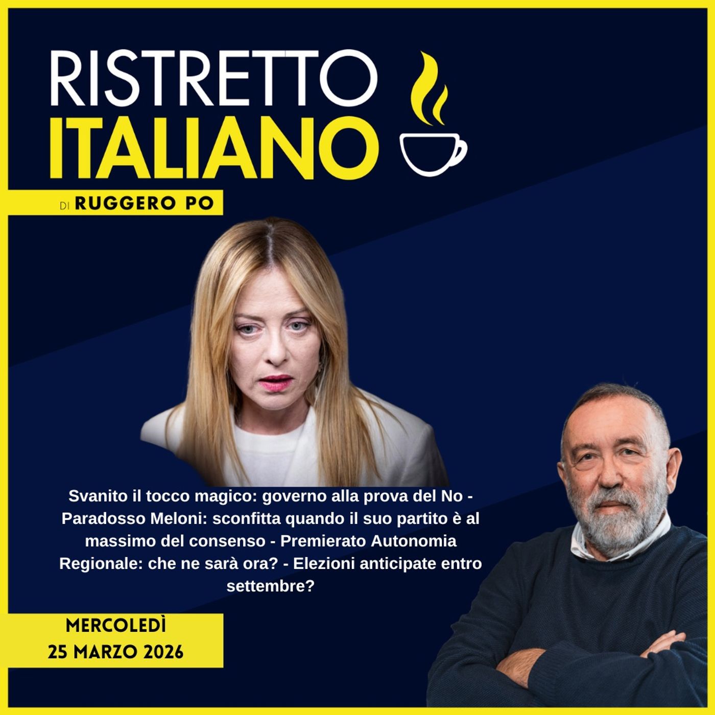 Ristretto Italiano - 25 marzo 2025