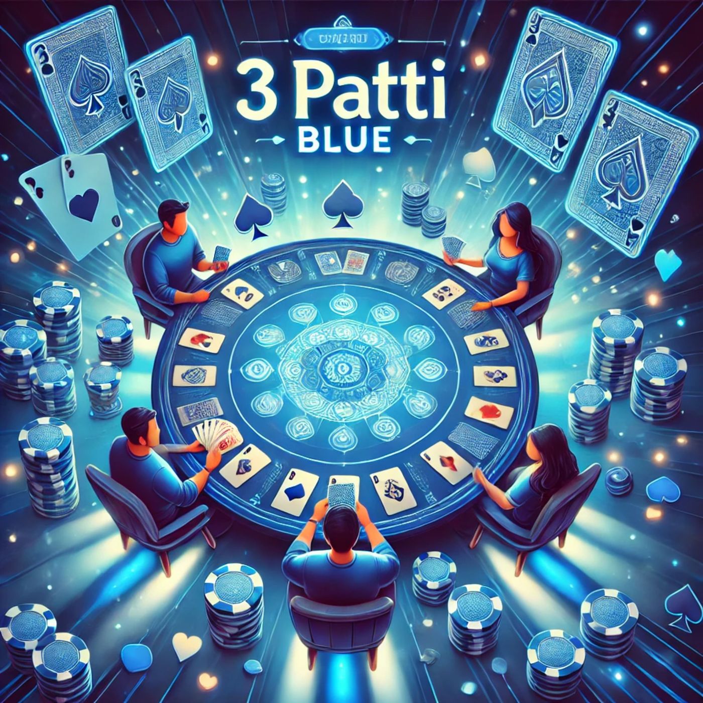 The 3 Patti Blue Revolution podcast artwork