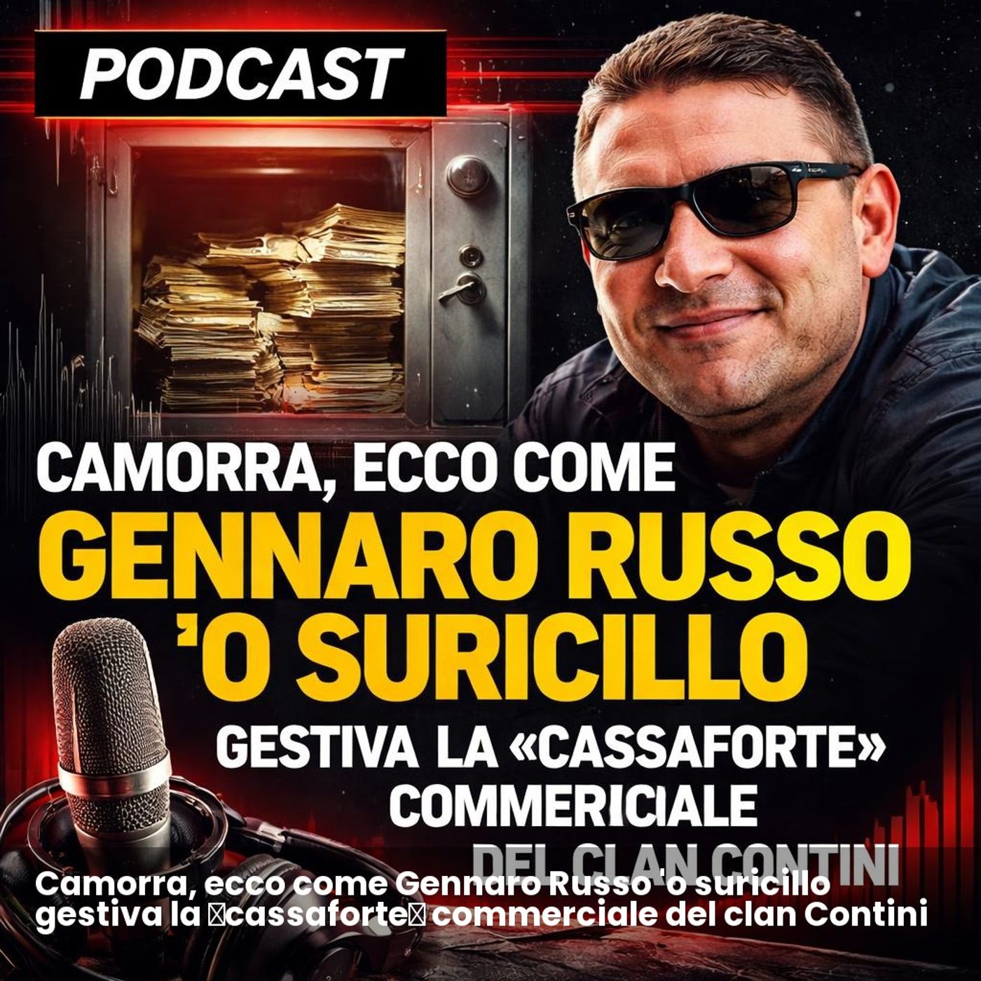 Camorra, ecco come Gennaro Russo 'o suricillo gestiva la «cassaforte» commerciale del clan Contini episode artwork
