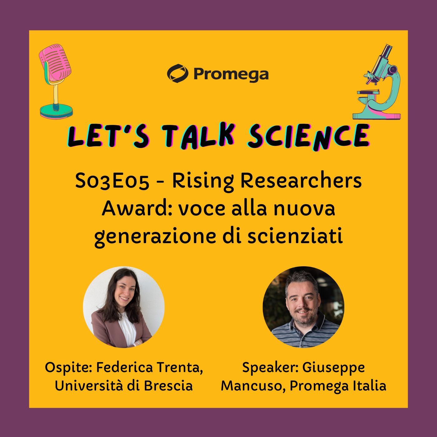 S03E05 - Rising Researchers Award: voce alla nuova generazione di scienziati S03E05 - Rising Researchers Award: voce alla nuova generazione di scienziati