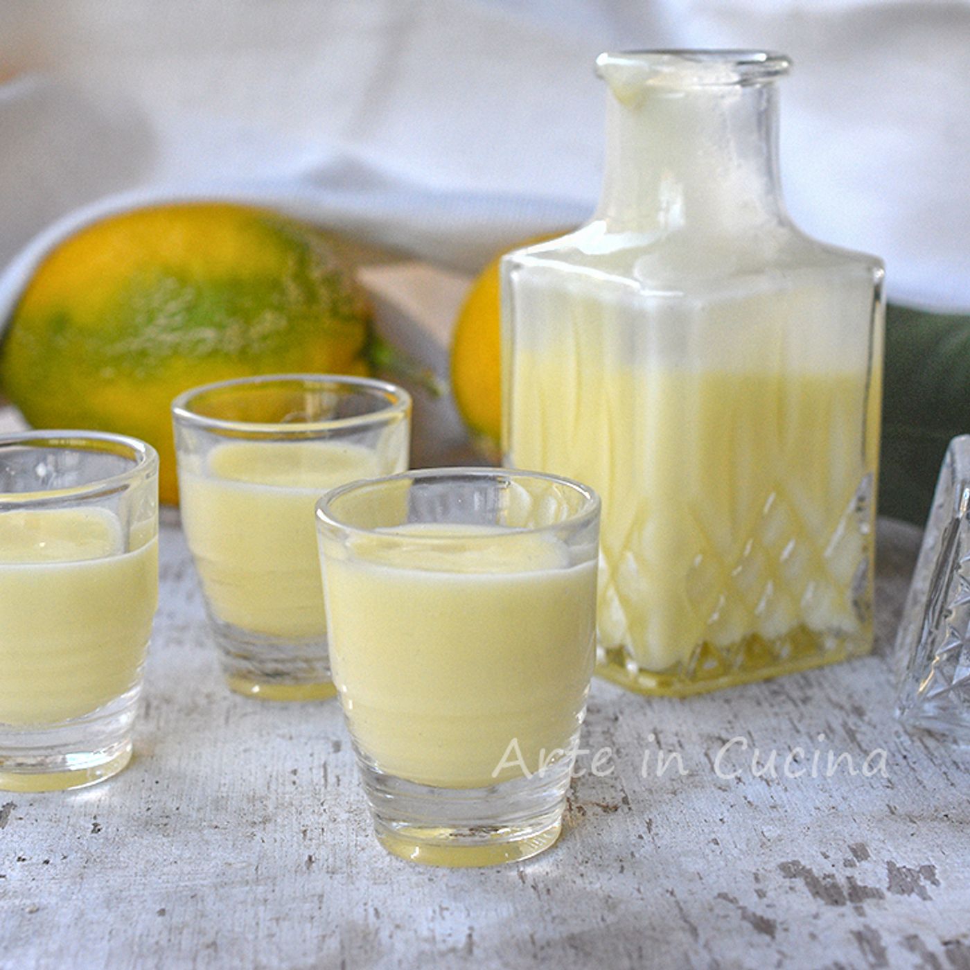 CREMA di LIMONCELLO napoletana