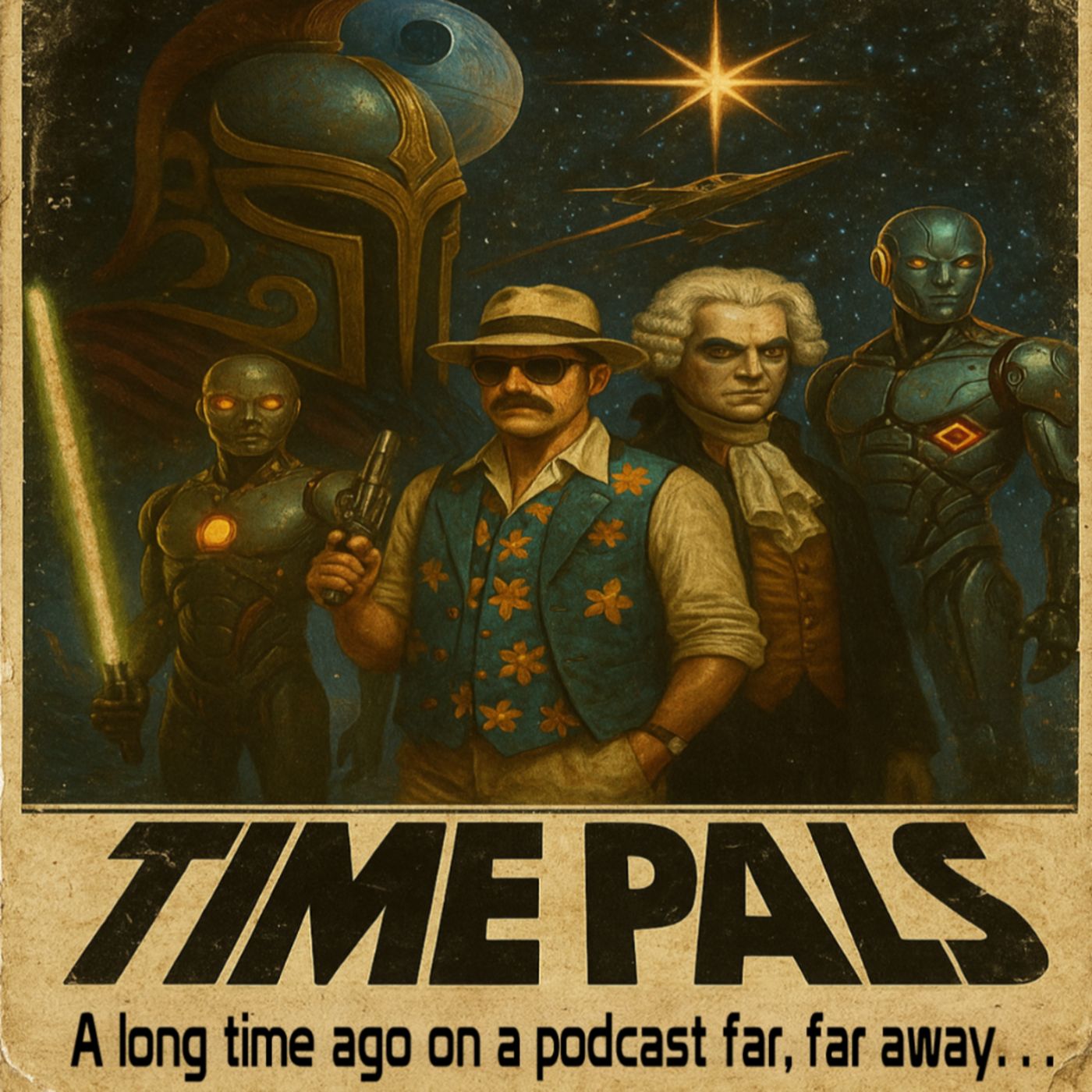 A Time Pals Adventure 002: A Long Time Ago, in a Podcast Far, Far Away episode artwork