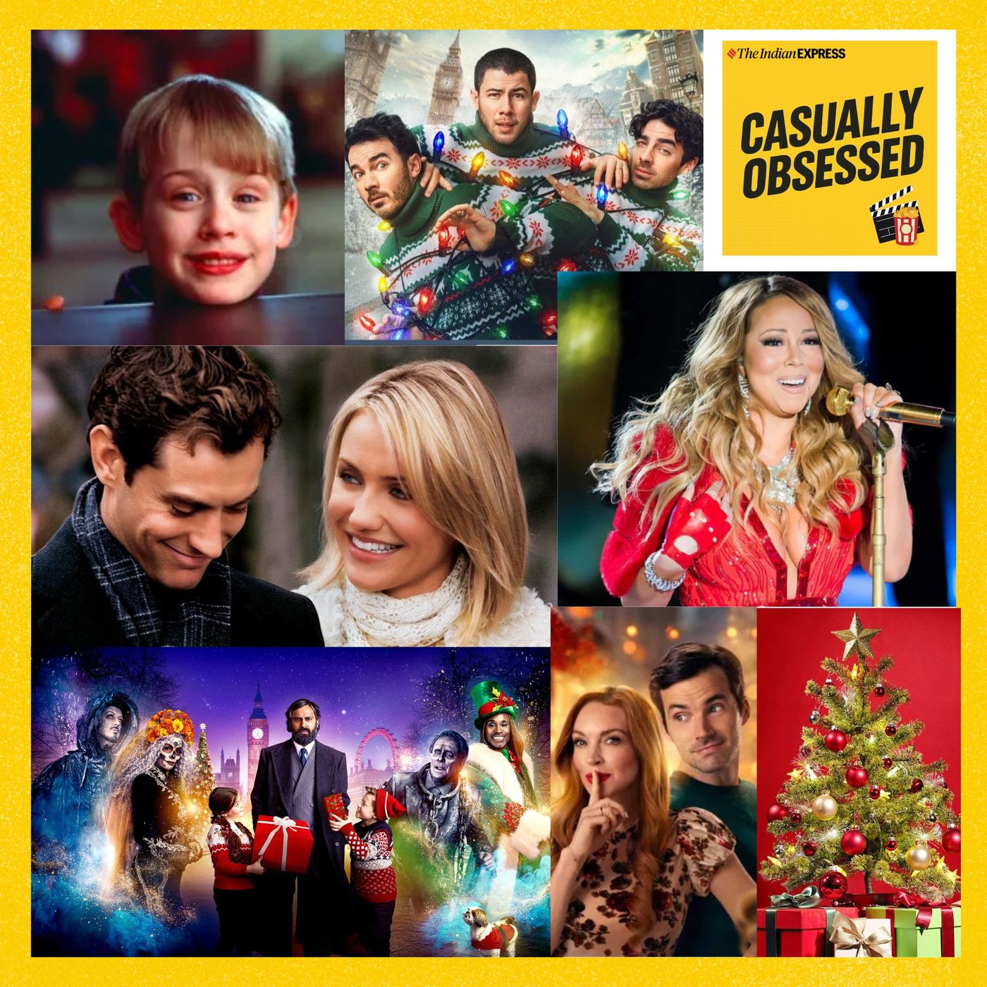 Christmas Special: Seasonal movie binges, Secret Santa, and our holiday playlist episode artwork