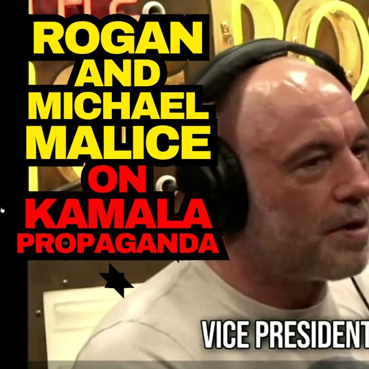 Rogan And Michael Malice On Kamala Media Bias