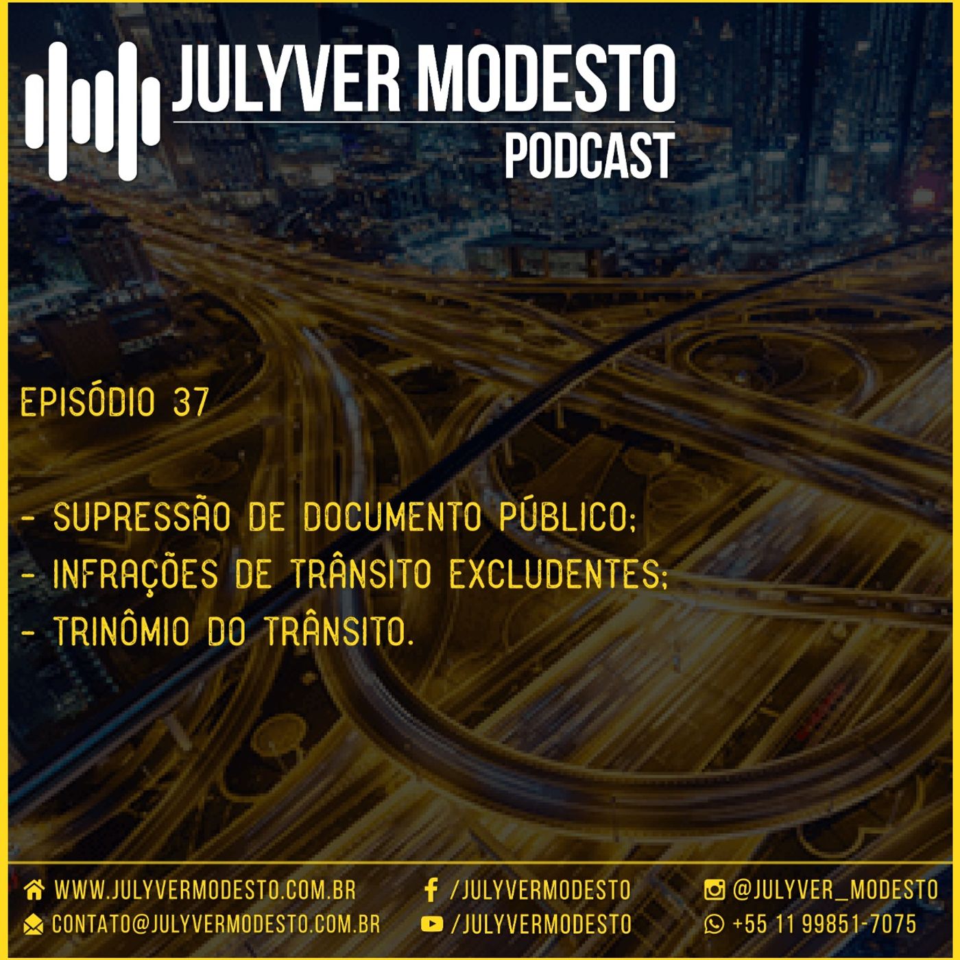 Trânsito, por Julyver Modesto