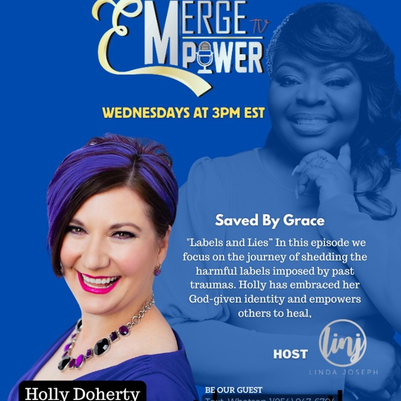 Season 3 Saved by Grace - Labels and Lies: Hollys Story Transforming Pain into Purpose