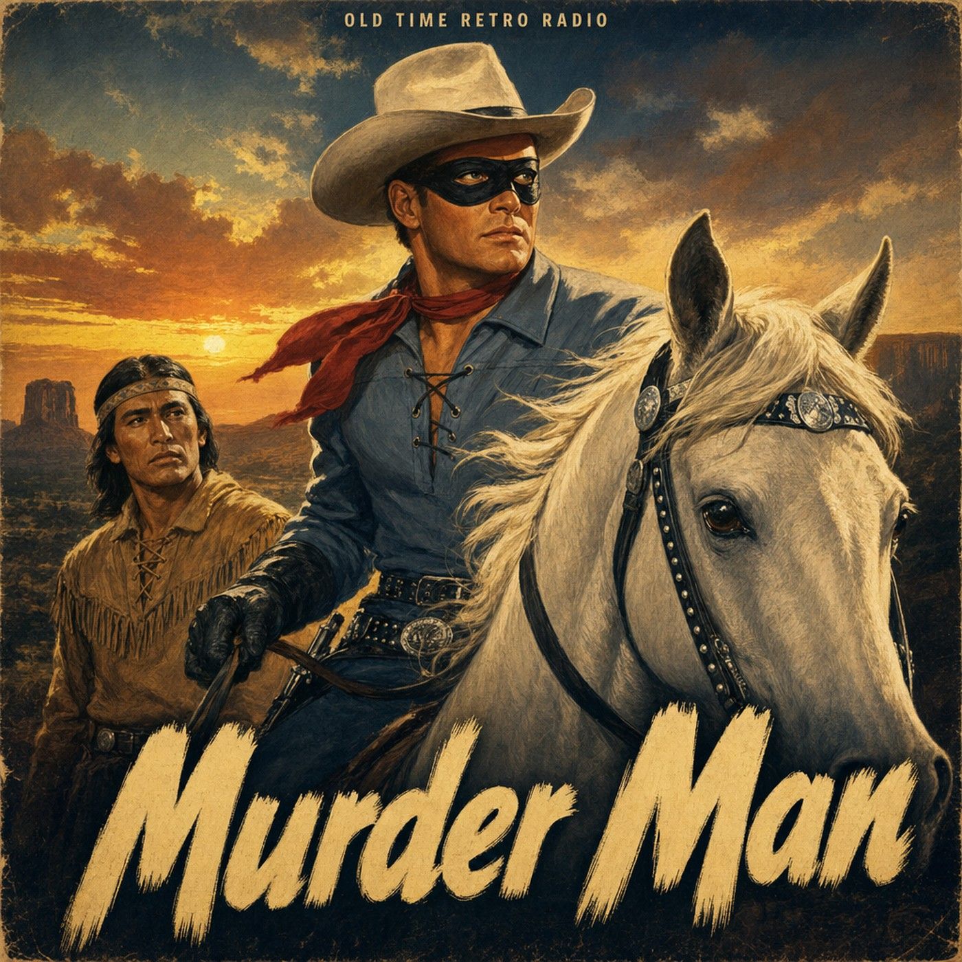 The Lone Ranger - "Murder Man" (Old Time Radio, 1946) episode artwork