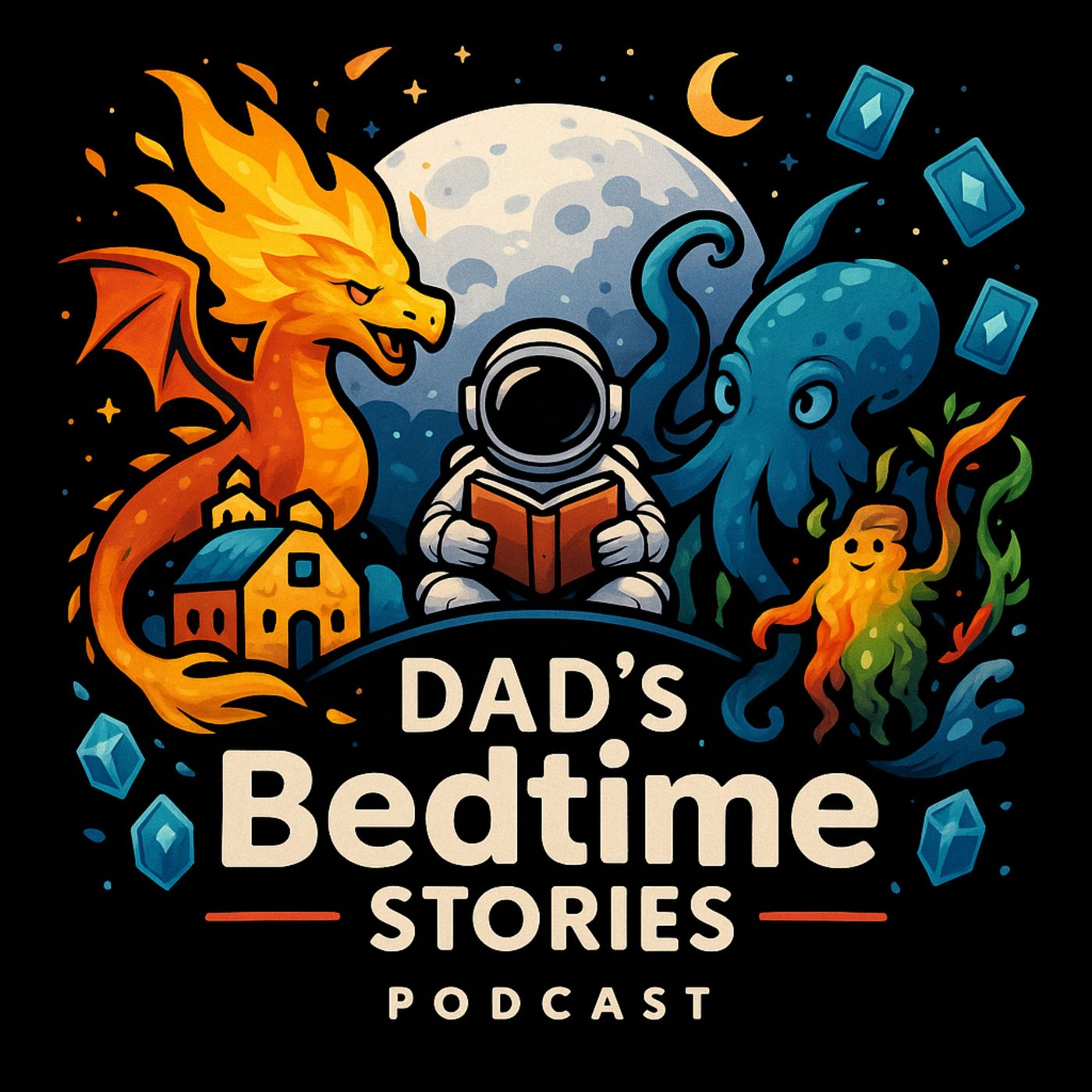 The Galactic Card Federation and the Plasma Dragon - Cards of Power #49 - A Bedtime Adventure