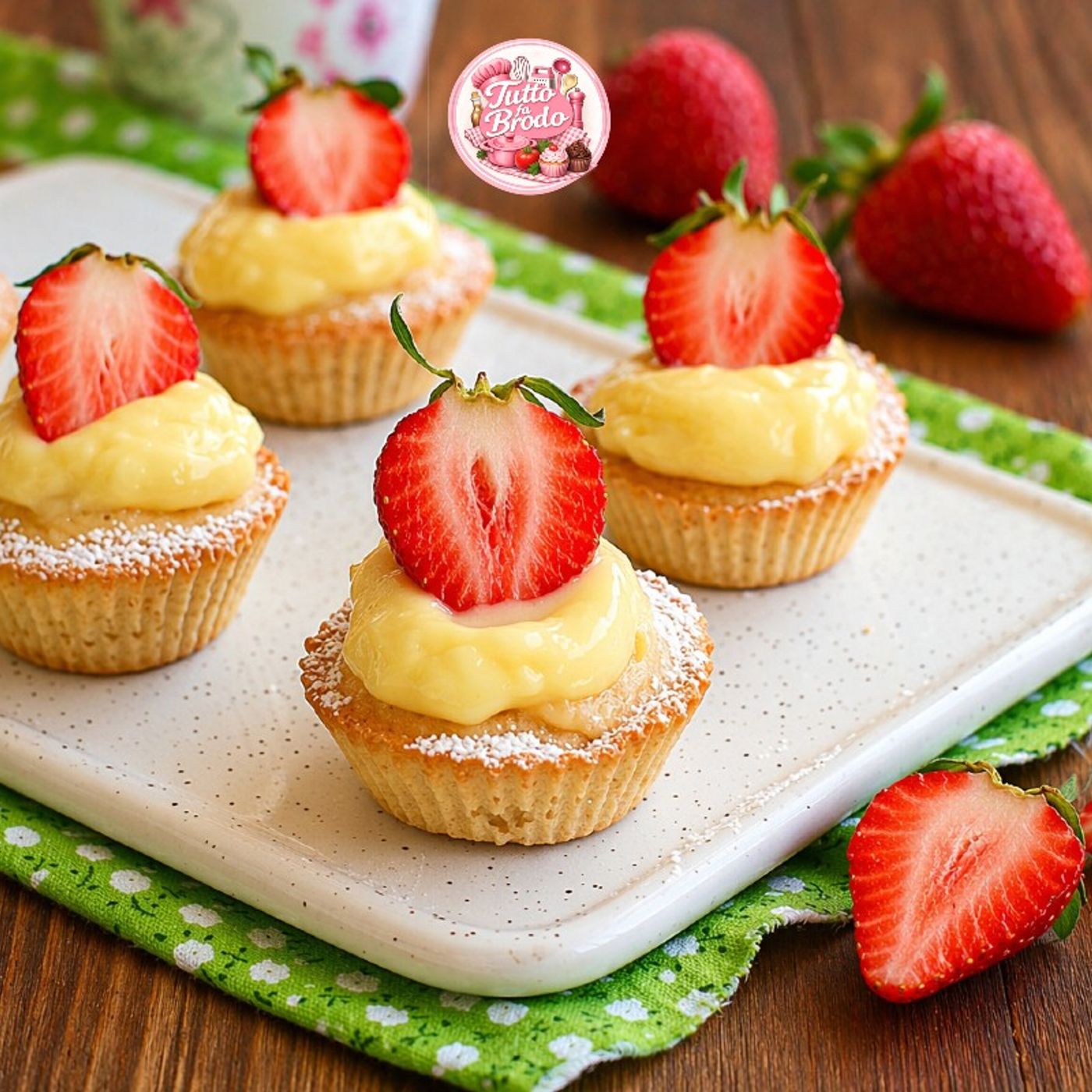 Muffin di Frolla alla Crema con Fragole episode artwork