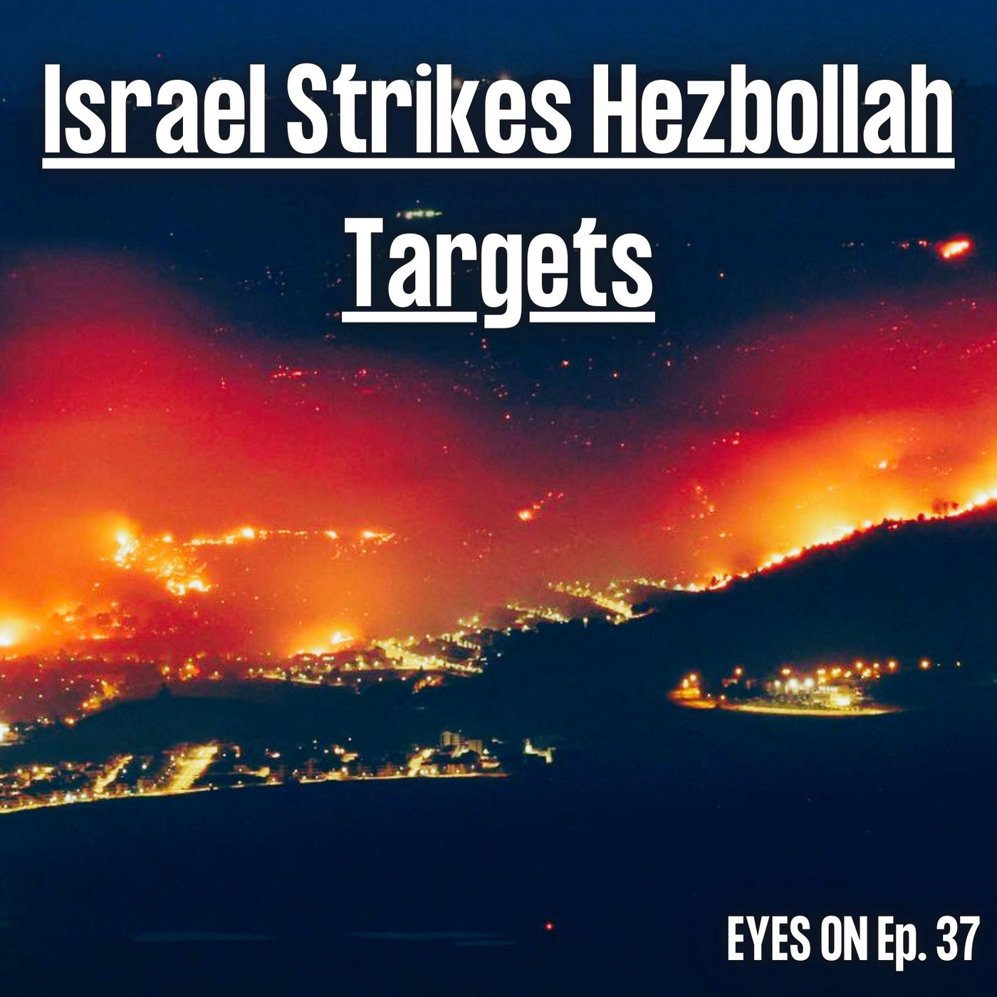 cover of episode Israel's Preemptive Strike on Hezbollah Targets & Kursk Incursion | EYES ON | Ep. 37