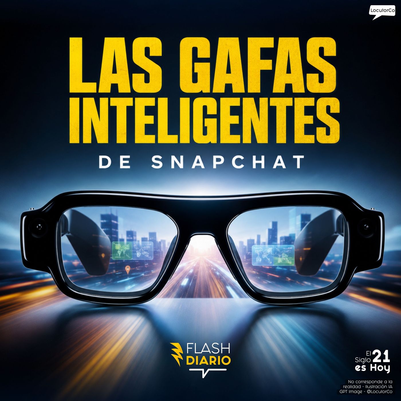 Las gafas inteligentes de Snapchat episode artwork
