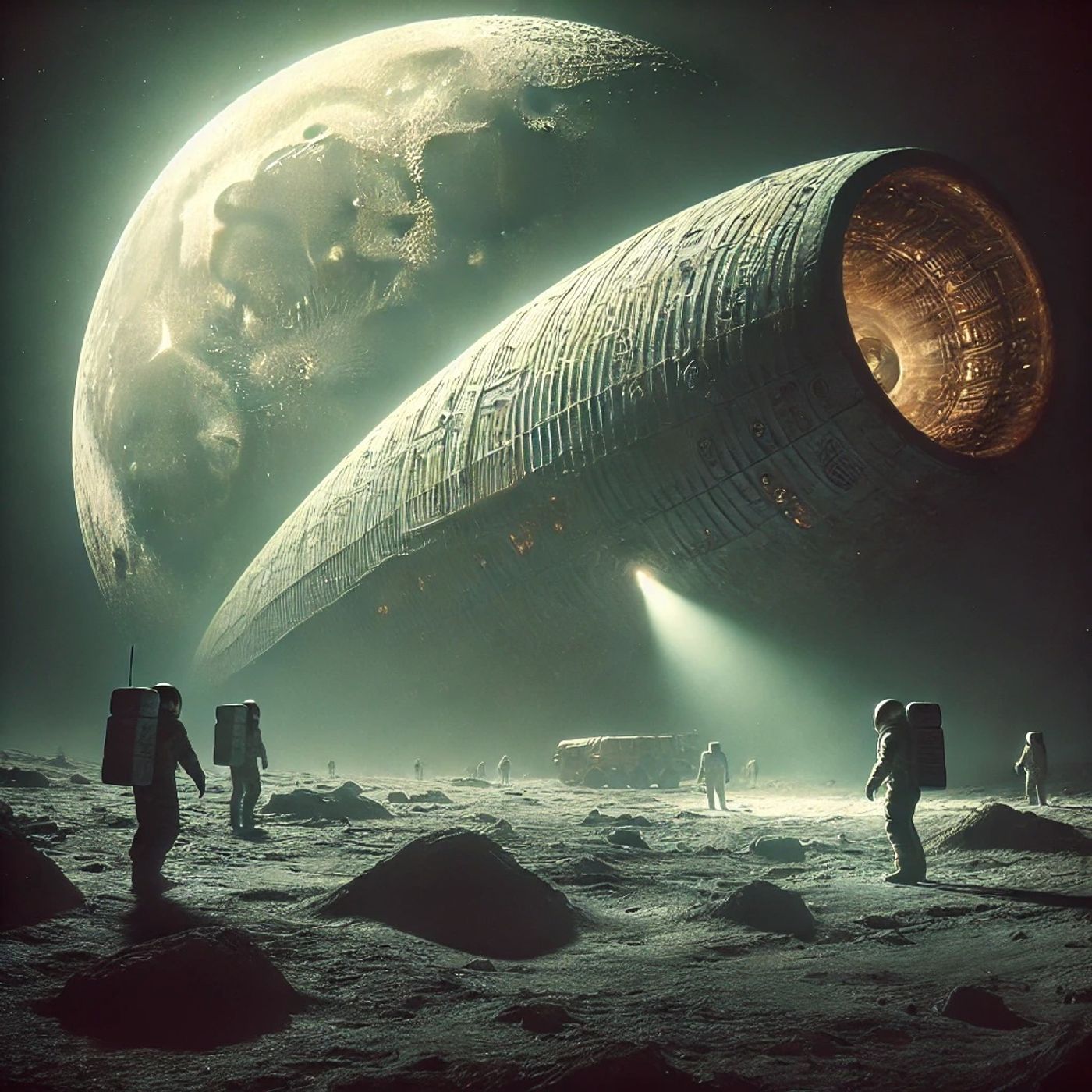 The Secret Apollo 20 Mission That Found An Alien Spaceship On The Moon - The Shadow Frequency episode artwork