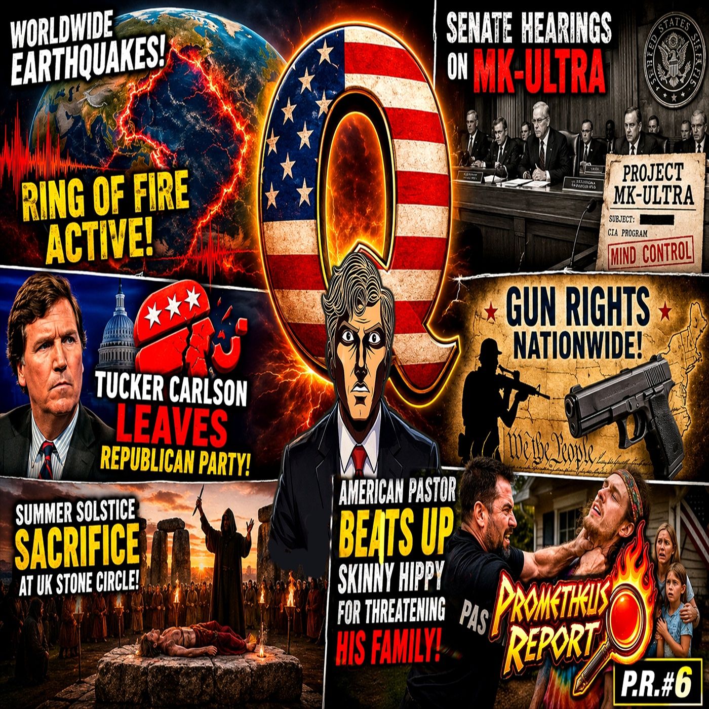 Pastor Fight Club | Q | Global Earthquakes | Summer Solstice Sacrifice