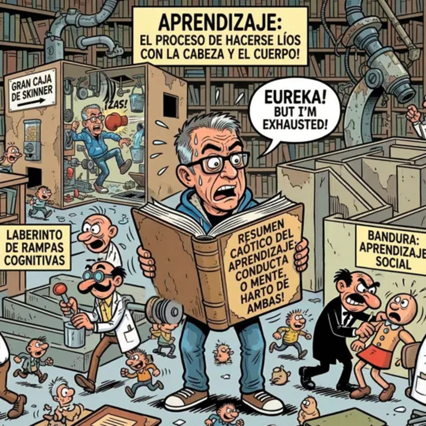 Tema 1 – Antecedentes históricos de Psicología del Aprendizaje | Aristóteles, Skinner y el mito de la "Tabula Rasa" episode artwork