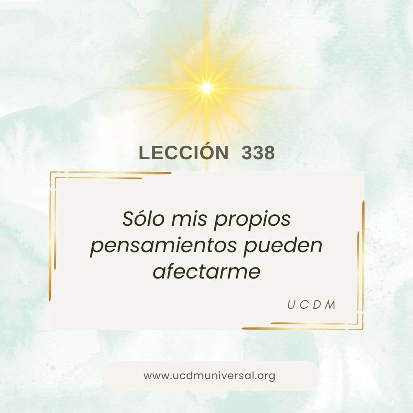 UCDM Universal LECCIÓN DEL DÍA