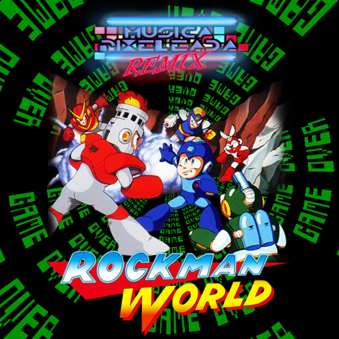 Mega Man: Dr. Wily´s revenge (Rockman World) (Gameboy) episode artwork