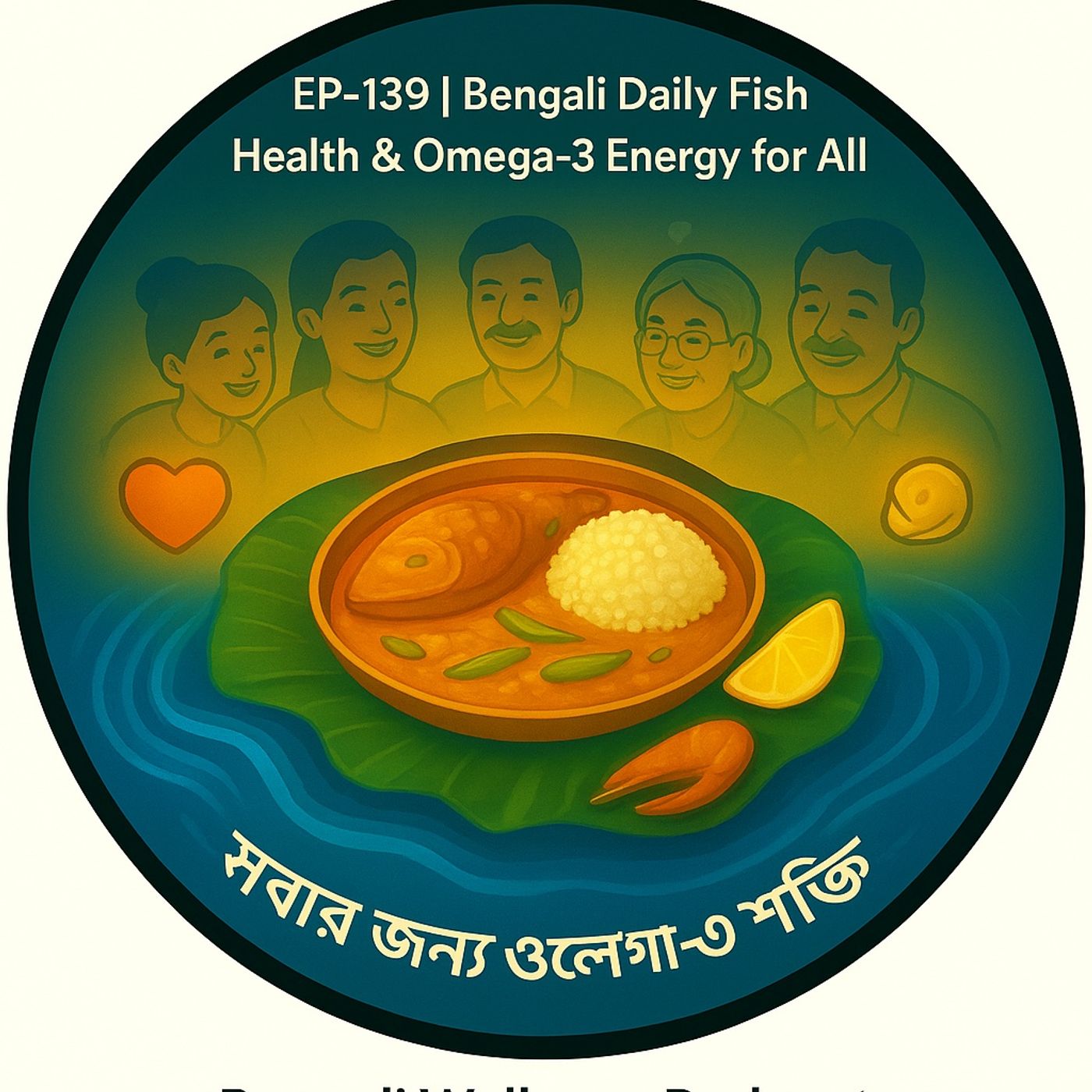 EP-139  | Bengali Daily Fish 🐟: Health & Omega-3 Energy for All 💪 (সবার জন্য ওমেগা-৩ শক্তি) | Bengali Wellness Podcast episode artwork