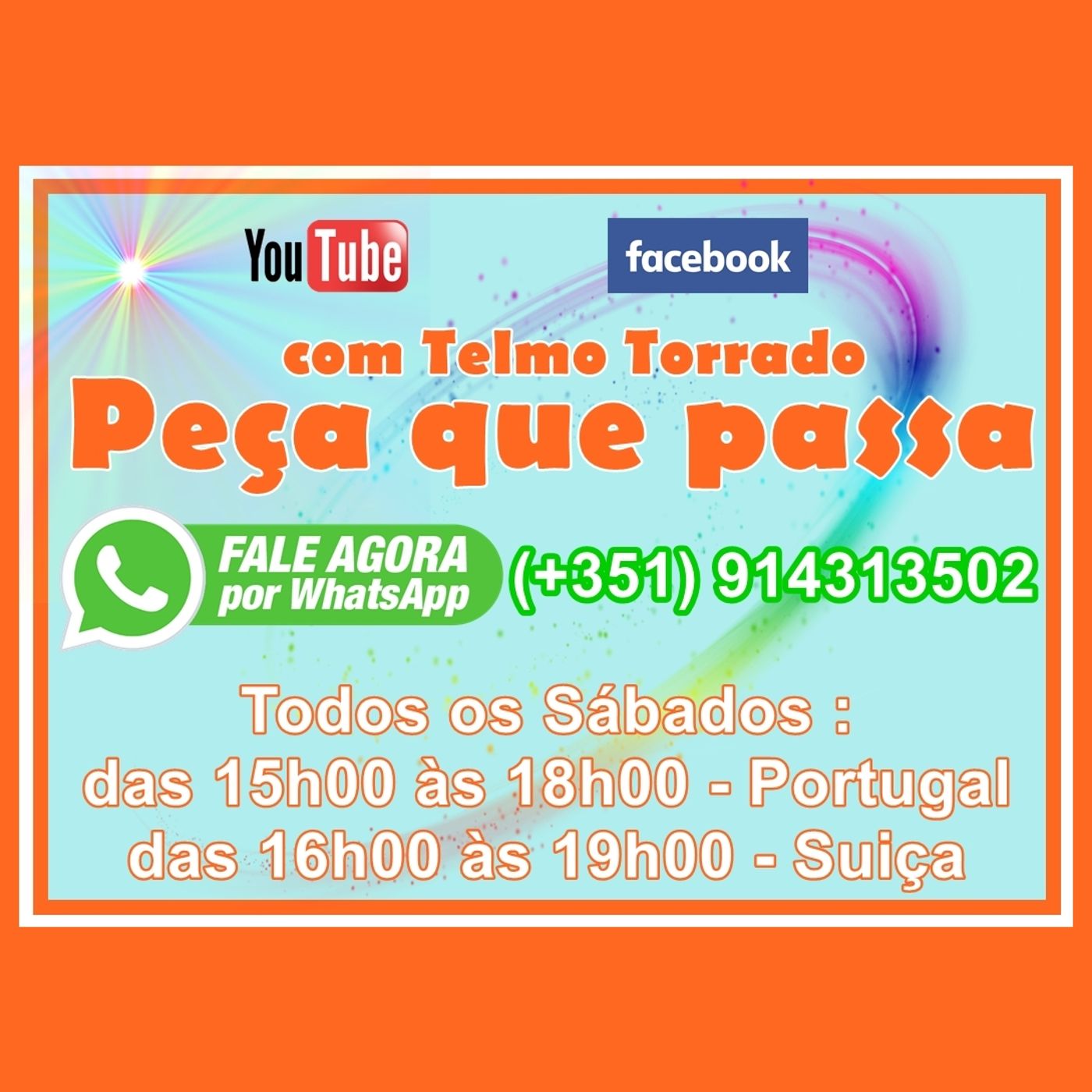 Programa Peça que passa com Telmo Torrado