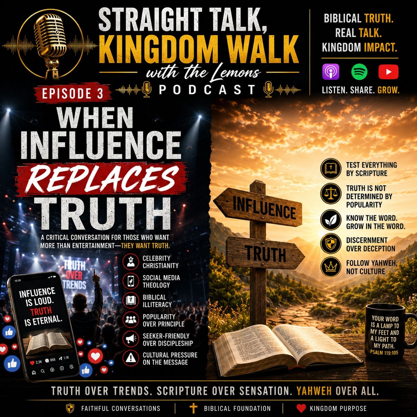When Influence Replaces Truth episode artwork