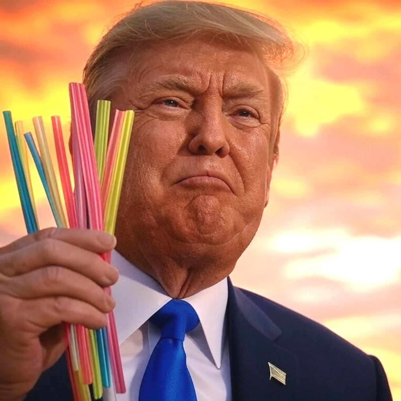 Trump: la controrivoluzione parte dalle cannucce di plastica