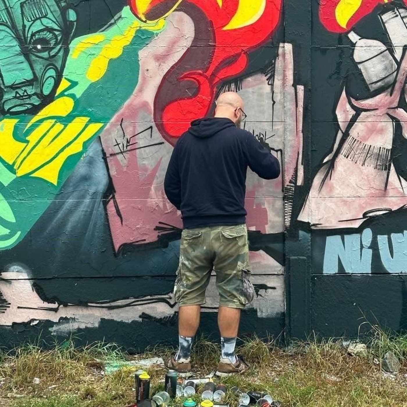 RIOT 184 - Style Writing & Characters - Prints, Stickers, Collagen, Keramik - TIF, Clockwork, White Trash - Darmstadt - [ GERMANY ] episode artwork
