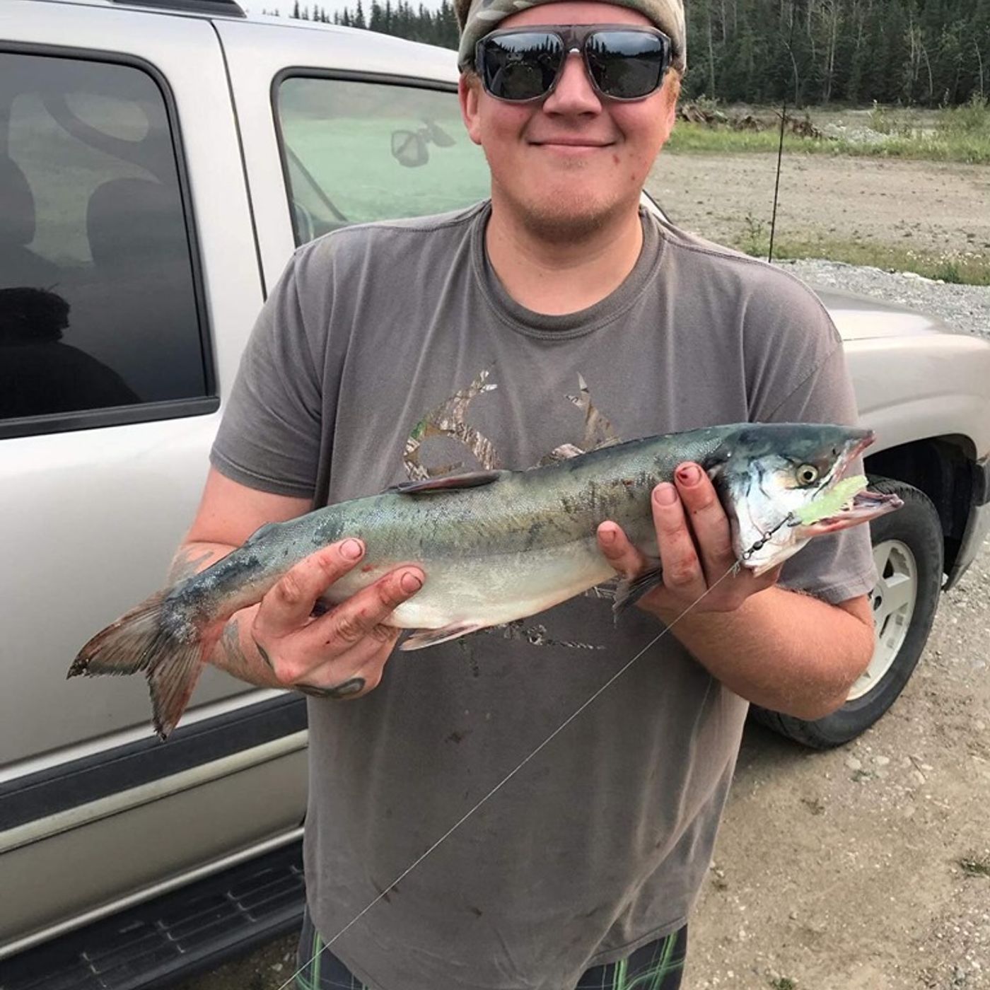 JC Carpenter of Alaska - Living the Dream - Salmon - Greyling - Burbot Fishing episode artwork