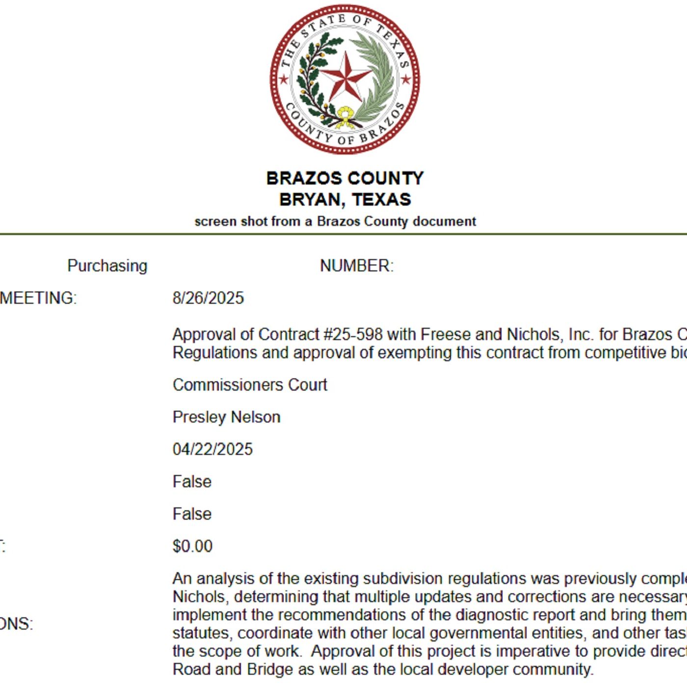 Brazos County commission resumes work on updating subdivision regulations episode artwork
