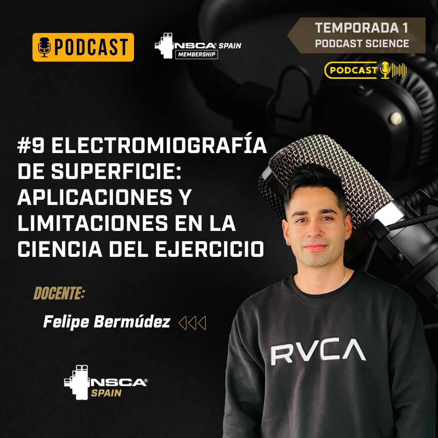 #9 Electromiografía de Superficie: Aplicaciones y Limitaciones en la Ciencia del Ejercicio episode artwork