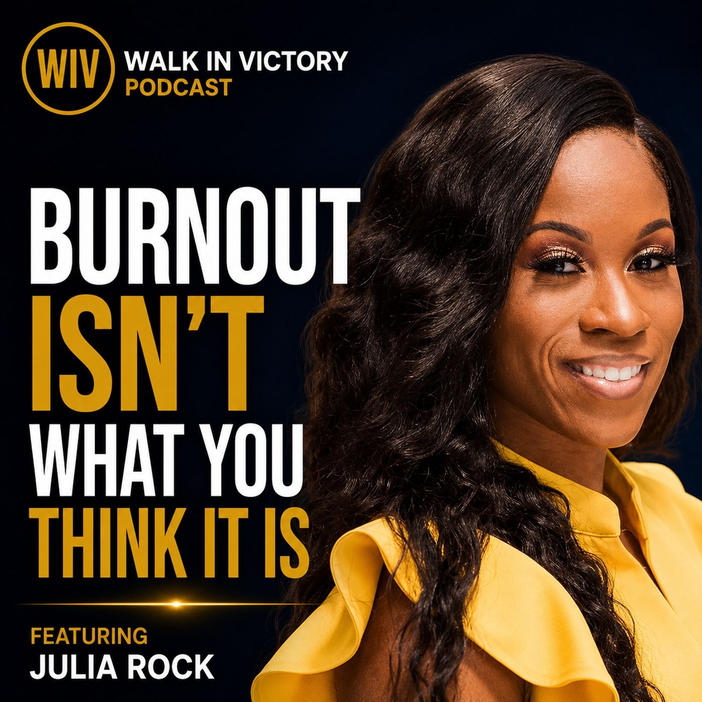 Burnout Isn't What You Think It Is | Julia Rock episode artwork