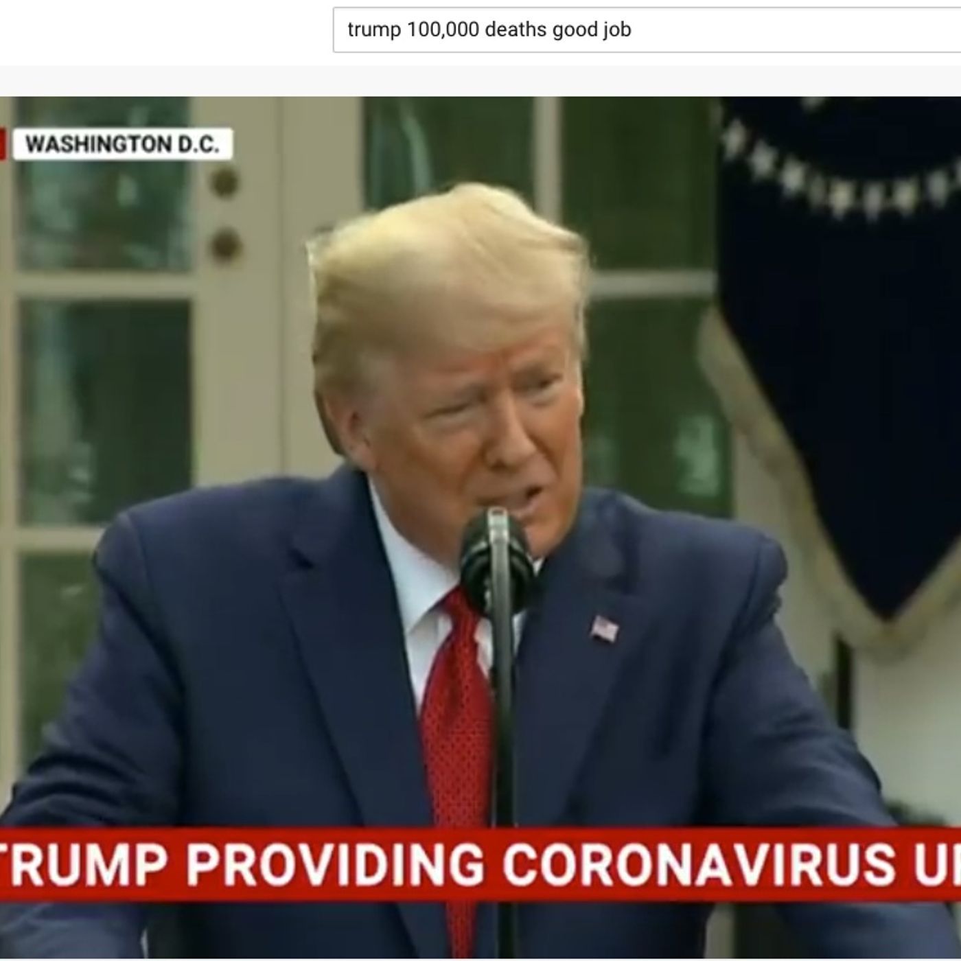 Coronavirus: Trump Would Make a Serial Killer Jealous